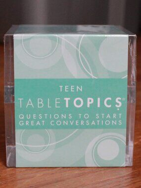 TableTopics Teen Edition Conversation Card Game